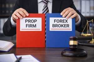 Prop Firm vs Forex Broker: Legal Difference Explained