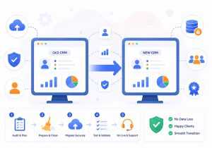 Comment migrer votre courtier vers un nouveau CRM sans perdre de données ni de clients