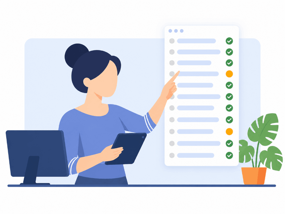Operations manager approving AI-pre-checked withdrawals in the forex CRM